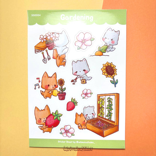 Gardening with the Foxes