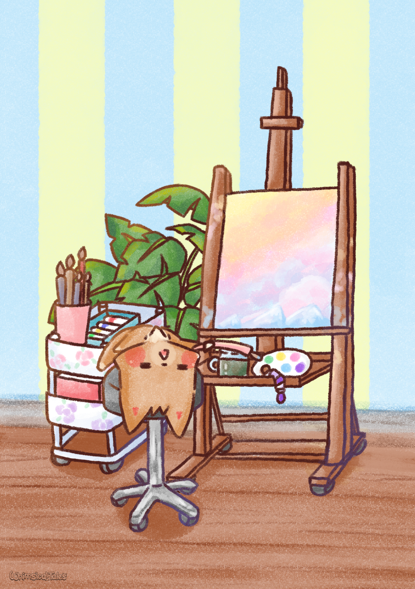 Lazy Day print