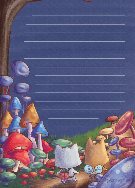 Mushroom Forest | A6 Notepad