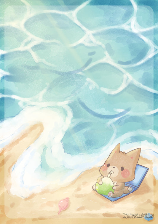 Summer at the Beach | A6 Notepad