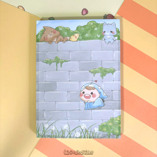 Fun at the Brick Wall | A6 Notepad