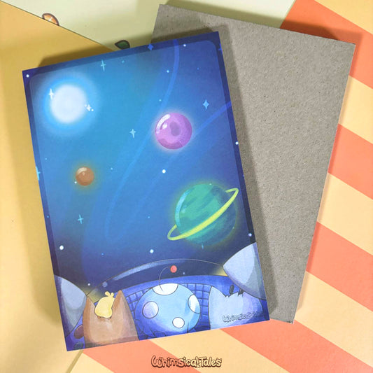 Space Adventures | A6 Notepad