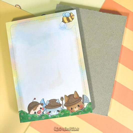 Bees Hunting | A6 Notepad