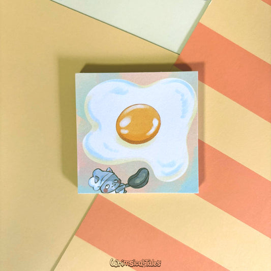 Fried Egg | 6cm memopad