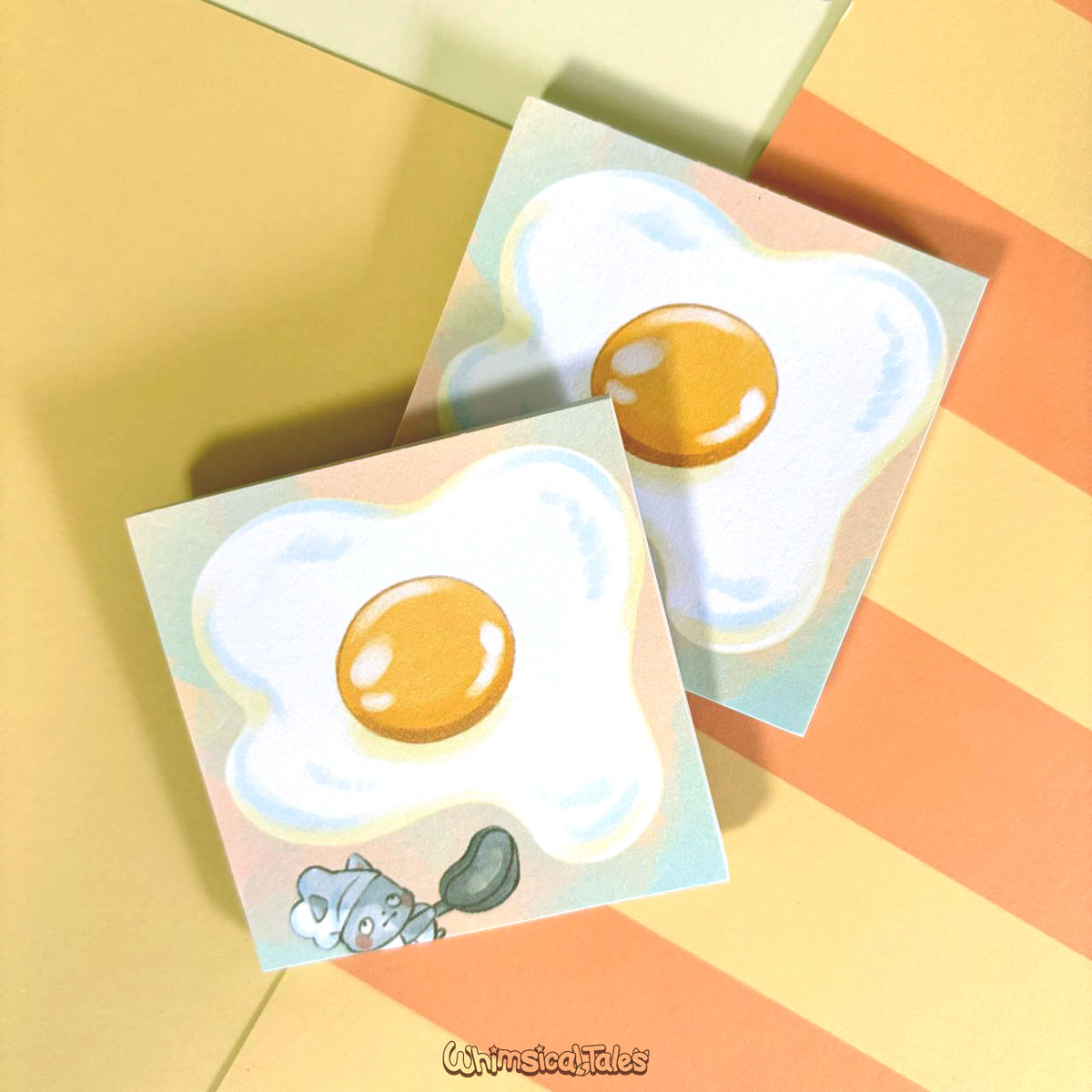Fried Egg | 6cm memopad
