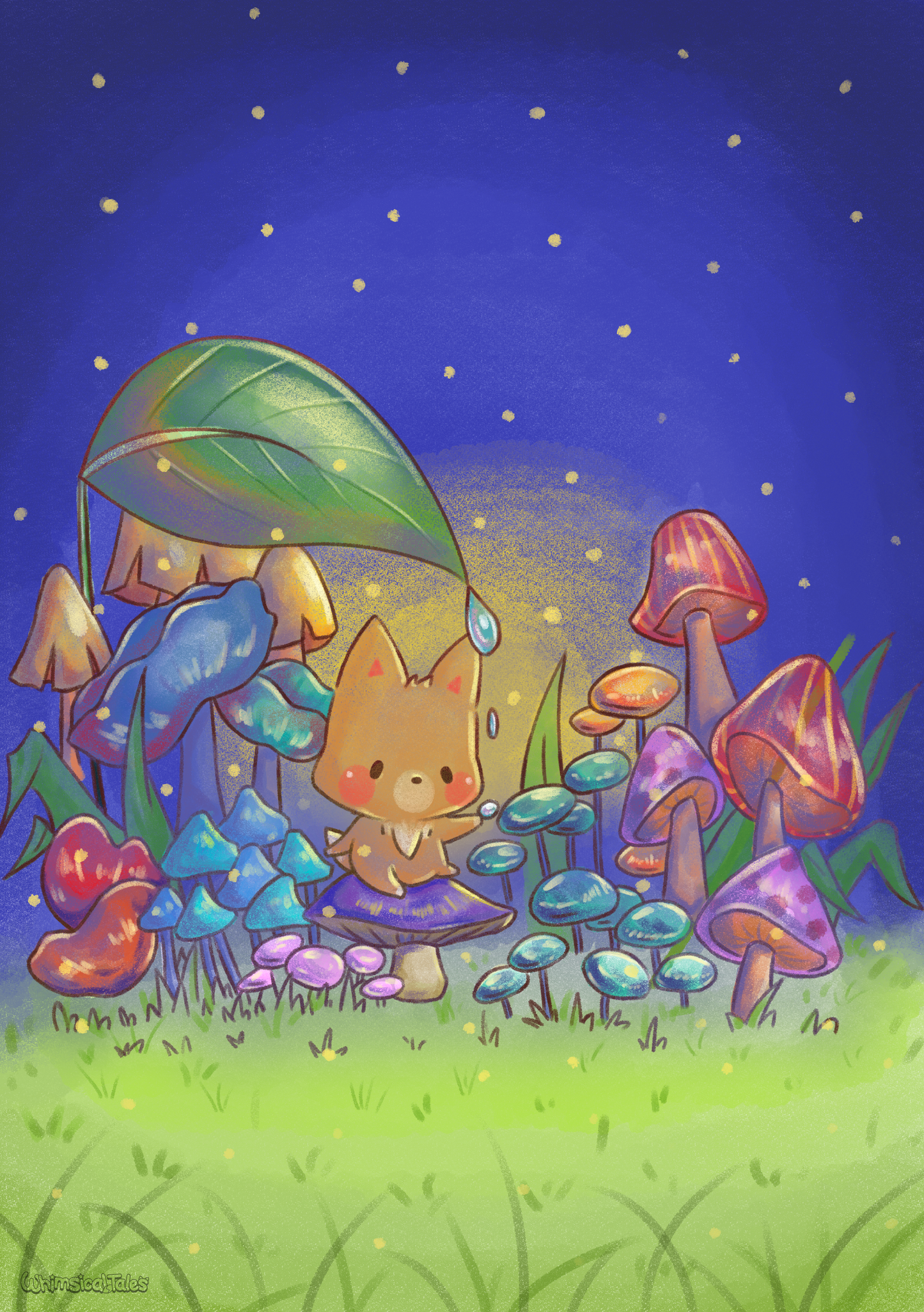 Magical Mushrooms print