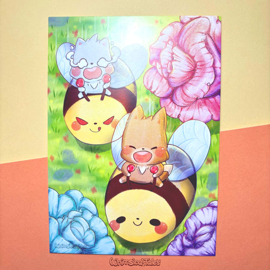 Flying with the Bees