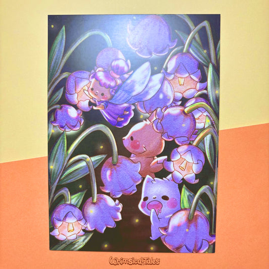 Garden with Lillies