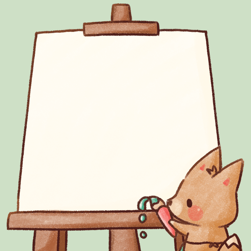 Lumi's Easel | 6cm memopad