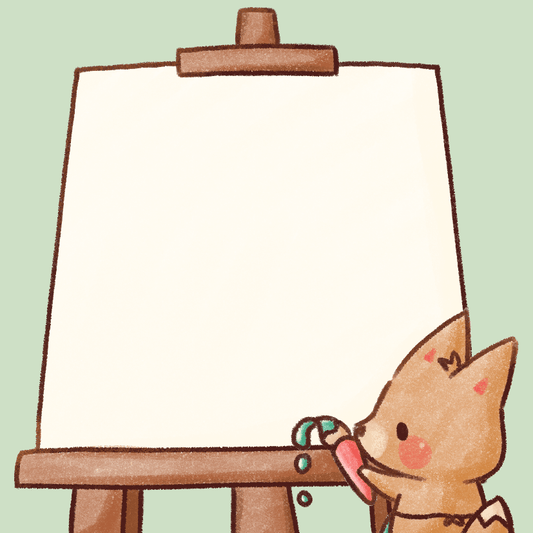 Lumi's Easel | 6cm memopad