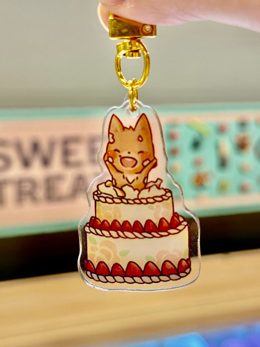 Cake surprise! | Acrylic Keychain
