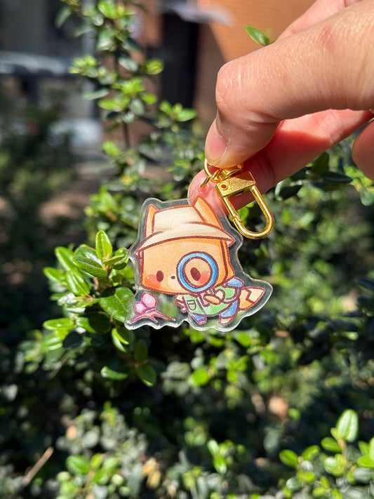 Curious Adventurer | Acrylic Keychain