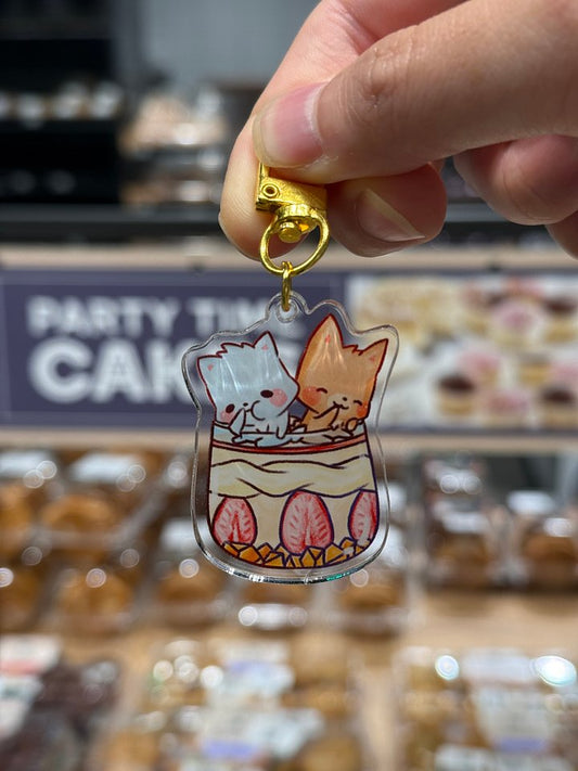 Noms on Parfait | Acrylic Keychain