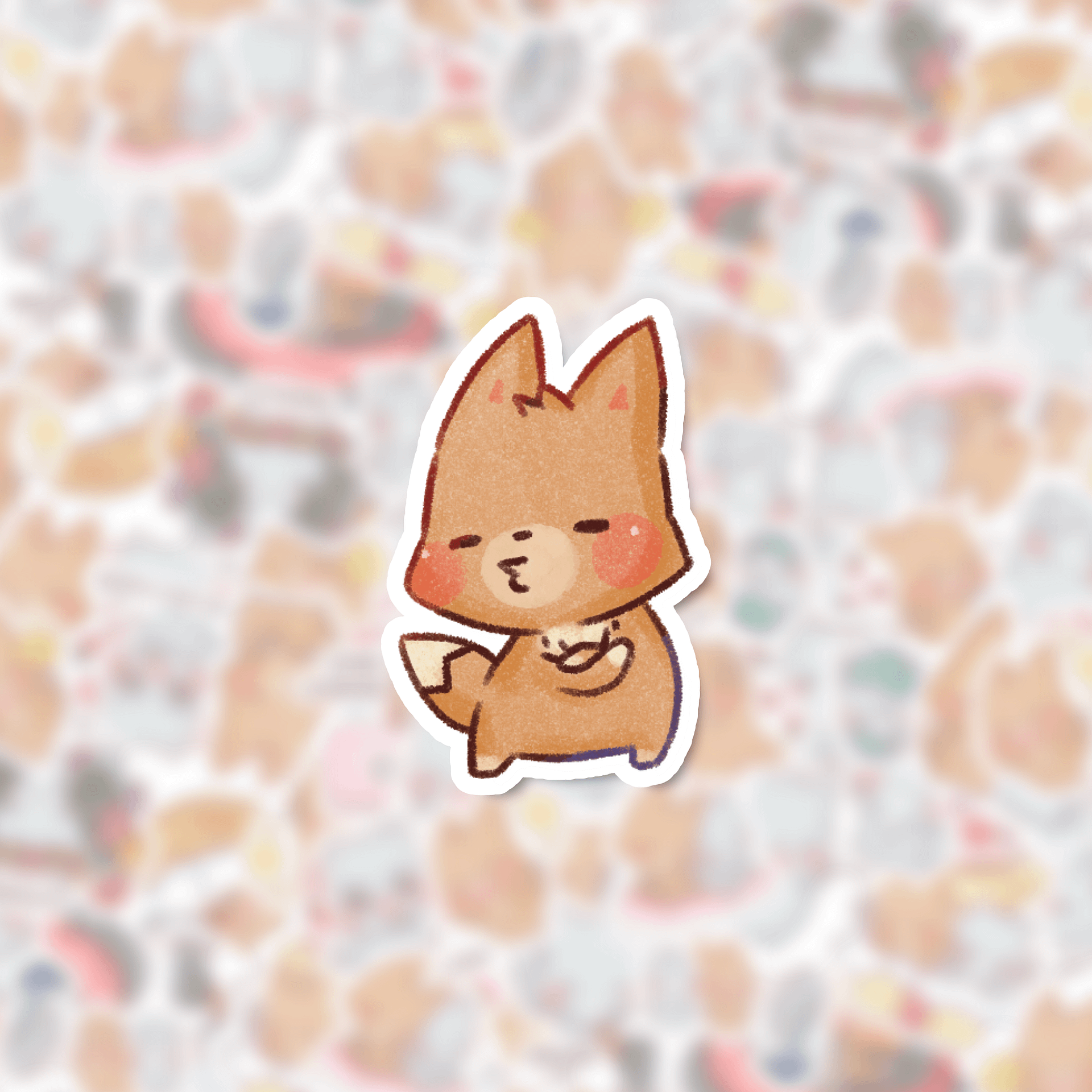 Smug Lumi | Die cut stickers
